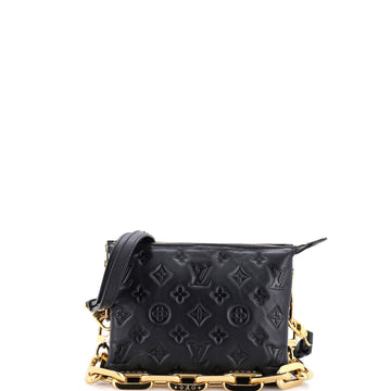 Louis Vuitton Coussin Bag Monogram Embossed Lambskin BB