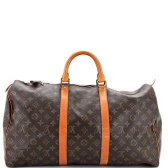 Louis Vuitton Keepall Bag Monogram Canvas 50