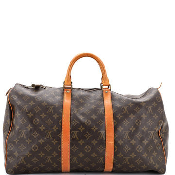 Louis Vuitton Keepall Bag Monogram Canvas 50