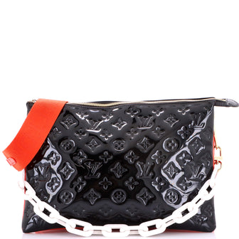 Louis Vuitton Coussin Bag Monogram Embossed Patent MM