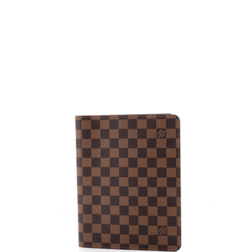 Louis Vuitton Desk Agenda Cover Damier