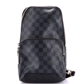 Louis Vuitton Avenue Sling Bag Damier Graphite