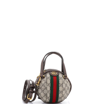 Gucci Ophidia Basketball Bag GG Coated Canvas Mini