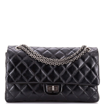 Chanel Reissue 2.55 Flap Bag Quilted Patent 226
