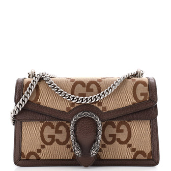 Gucci Dionysus Bag Jumbo GG Canvas Small