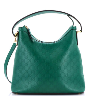 Gucci Linea A Hobo Guccissima Leather
