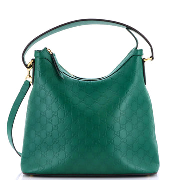Gucci Linea A Hobo Guccissima Leather