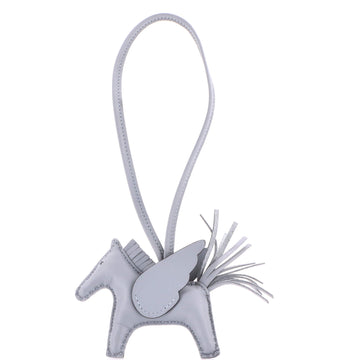 Hermes Monochrome Pegase Rodeo Bag Charm Leather PM