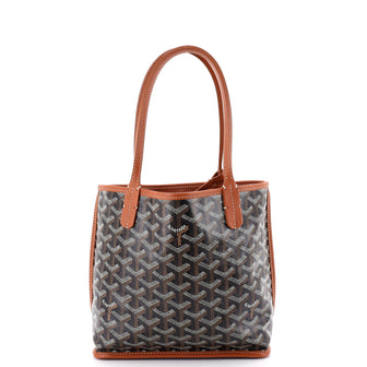 Goyard Anjou Reversible Tote Coated Canvas Mini