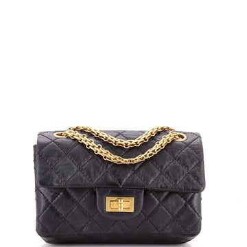 Chanel Reissue 2.55 Flap Bag Quilted Aged Calfskin Mini