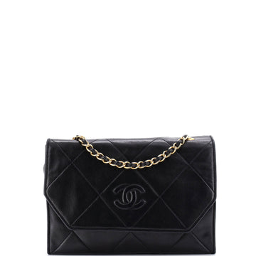 Chanel Vintage Classic Single Flap Bag Quilted Lambskin Small