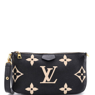 Louis Vuitton Multi Pochette Accessoires Bicolor Monogram Empreinte Giant
