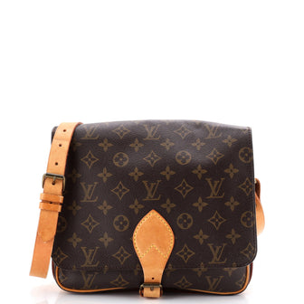 Louis Vuitton Cartouchiere Handbag Monogram Canvas GM