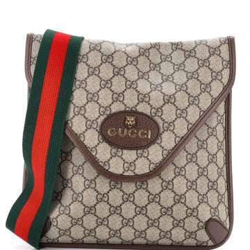 Gucci Neo Vintage Envelope Messenger GG Coated Canvas Medium