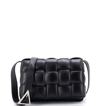 Bottega Veneta Cassette Crossbody Bag Maxi Intrecciato Leather Small