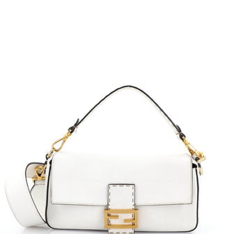 Fendi Selleria Baguette NM Bag Leather Medium