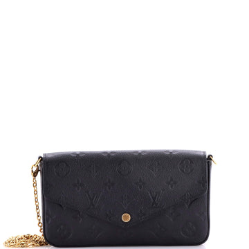 Louis Vuitton Felicie Pochette Monogram Empreinte Leather