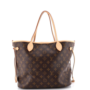 Louis Vuitton Neverfull Bandouliere Inside Out Monogram Canvas and Textile MM