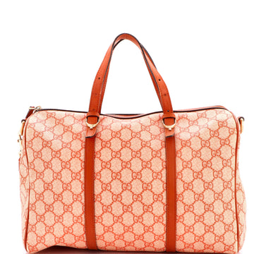 Gucci Nice Convertible Boston Bag GG Coated Canvas Medium