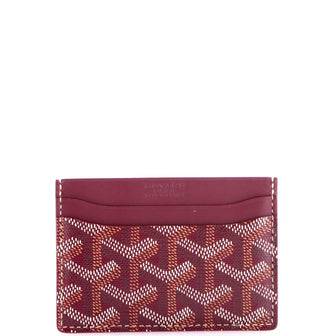 Goyard Saint Sulpice Card Holder Coated Canvas