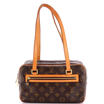 Louis Vuitton Cite Handbag Monogram Canvas MM