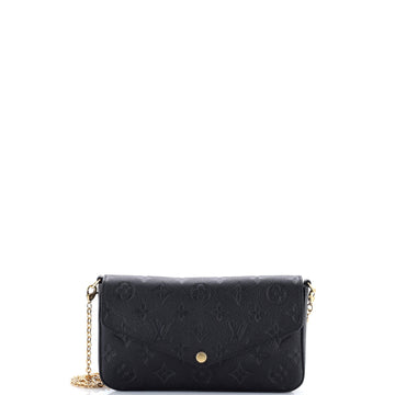 Louis Vuitton Felicie Pochette Monogram Empreinte Leather
