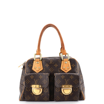 Louis Vuitton Manhattan Handbag Monogram Canvas PM