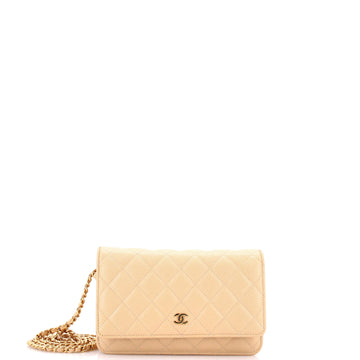 Chanel Wallet on Chain Quilted Caviar