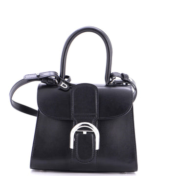 Delvaux Brillant Top Handle Bag Leather Mini