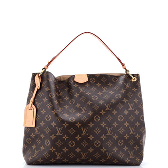 Louis Vuitton Graceful Handbag Monogram Canvas MM