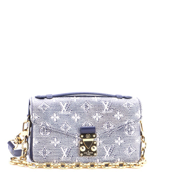 Louis Vuitton Pochette Metis Monoglam Jacquard Canvas East West