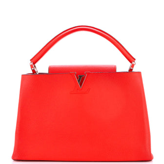 Louis Vuitton Capucines Bag Leather GM