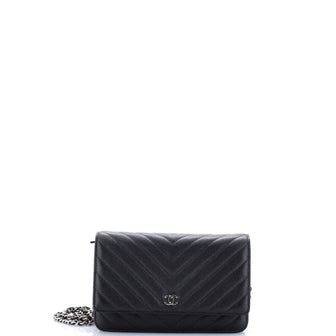 Chanel Wallet on Chain Chevron Caviar