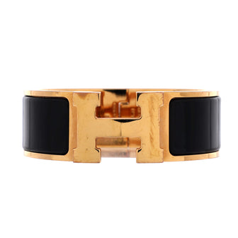 Hermes Clic H Bracelet Enamel Wide