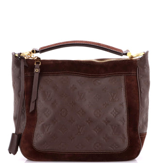 Louis Vuitton Audacieuse Handbag Monogram Empreinte Leather PM