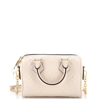 Louis Vuitton Speedy Bandouliere Bag Monogram Empreinte Giant 20