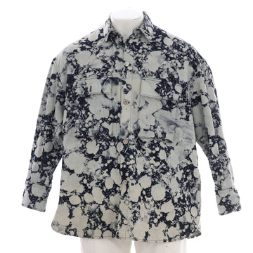Louis Vuitton Men's Dorothy In The Poppies Oversized Button Up Jacket Printed Denim
