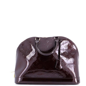 Louis Vuitton Alma Handbag Monogram Vernis MM