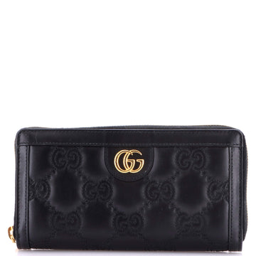 Gucci Ophidia Zip Around Wallet GG Matelasse Leather