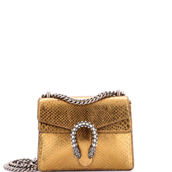 Gucci Dionysus Bag Python with Embellished Detail Mini
