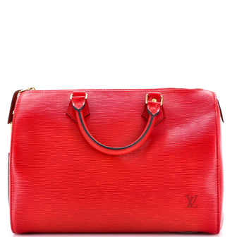 Louis Vuitton Speedy Handbag Epi Leather 30