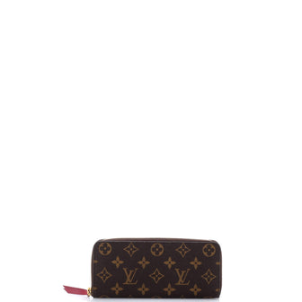 Louis Vuitton Clemence Wallet Monogram Canvas