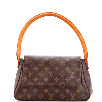 Louis Vuitton Looping Handbag Monogram Canvas Mini
