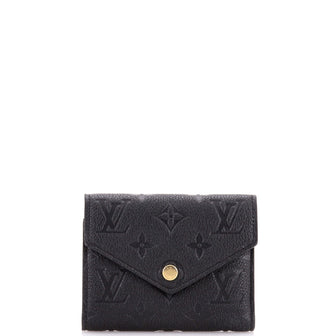 Louis Vuitton Victorine Wallet Monogram Empreinte Leather