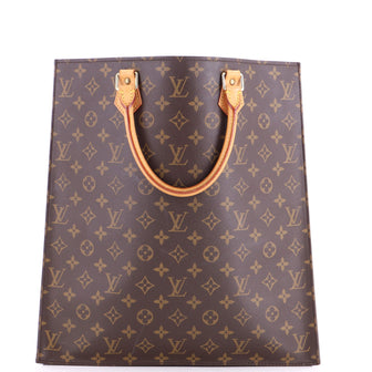 Louis Vuitton Sac Plat Bag Monogram Canvas