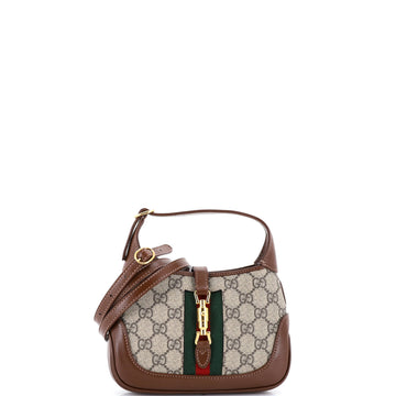 Gucci Jackie 1961 Hobo GG Coated Canvas Mini