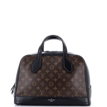 Louis Vuitton Dora Handbag Monogram Canvas and Calfskin MM