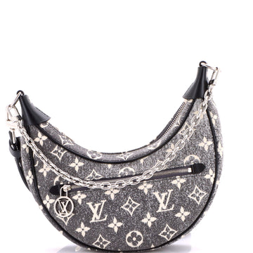 Louis Vuitton Loop Handbag Monogram Jacquard Denim