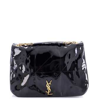 Saint Laurent Jamie 4.3 Shoulder Bag Quilted Patent Large