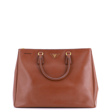 Prada Double Zip Lux Tote Saffiano Leather XL